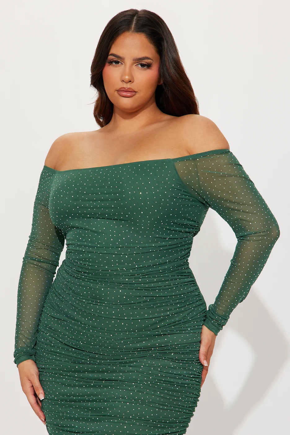 Amberlene Mesh Dress