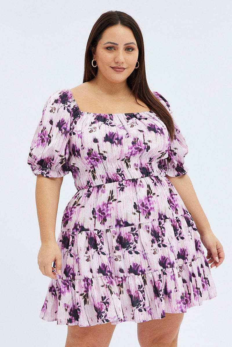 Cindy Floral Dress