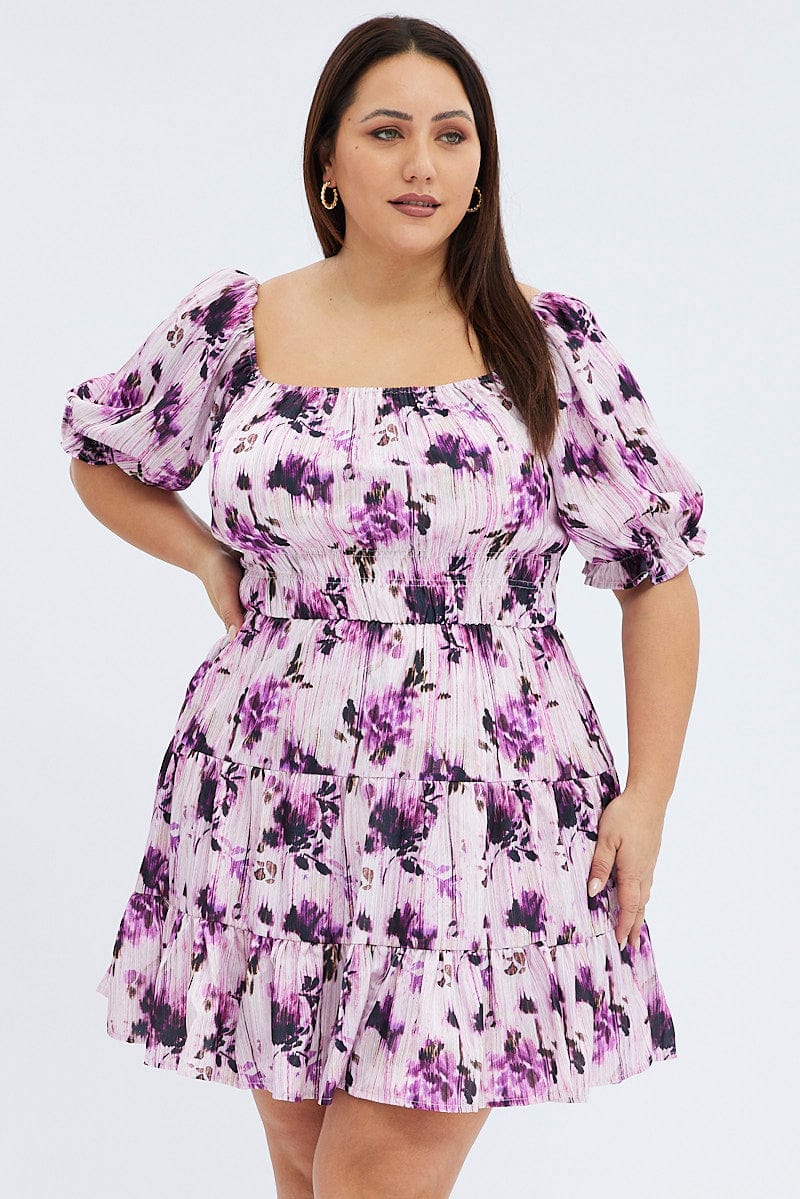 Cindy Floral Dress