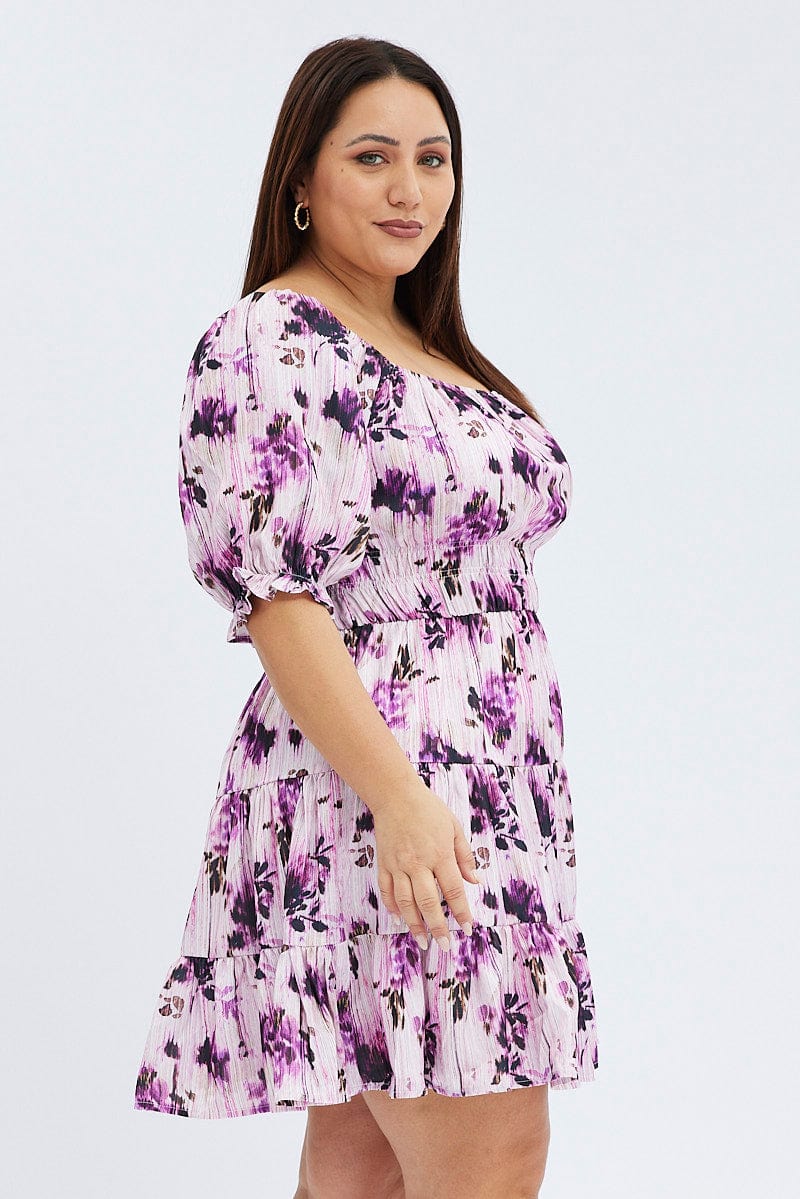 Cindy Floral Dress